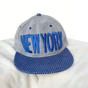 Gray and Blue RST Cap